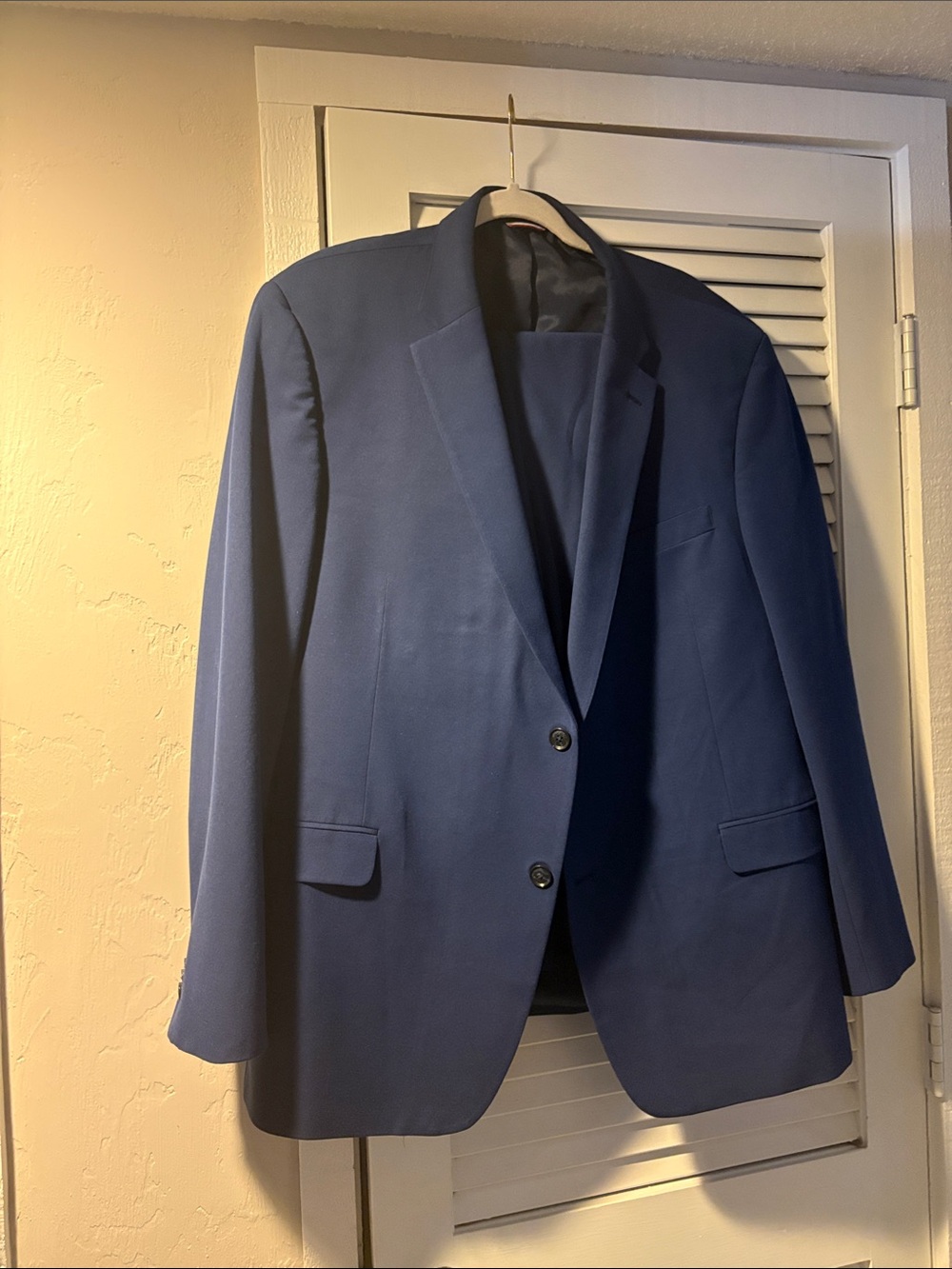 Tommy Hilfiger Navy Two-Button suit